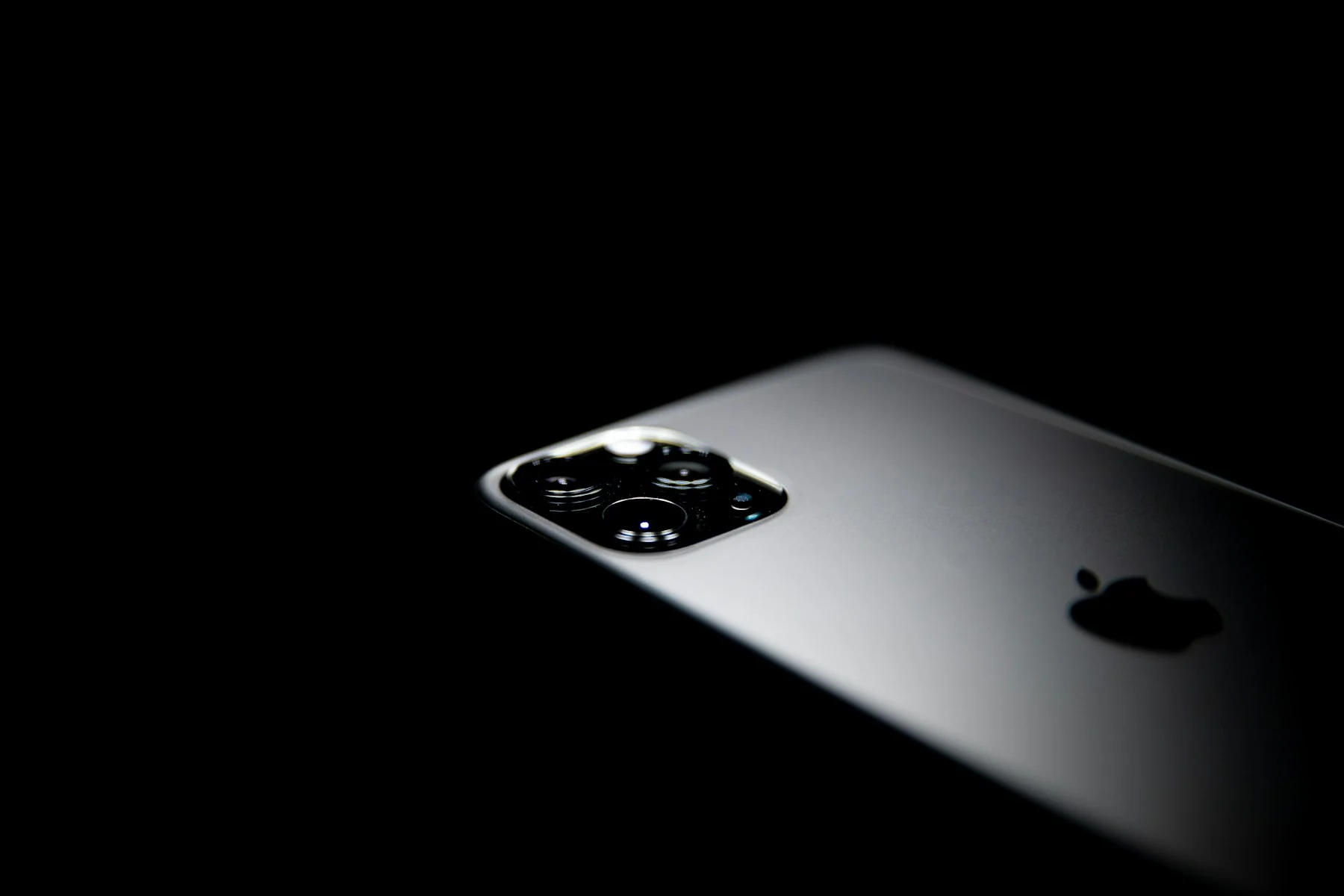 Detailaufnahme eines Apple iPhone